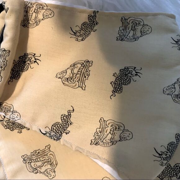 2/$12 Face Mask Buddha Dragon Print Size OS - Picture 3 of 4